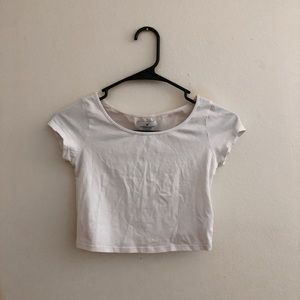 🌙 American Eagle White Crop Top